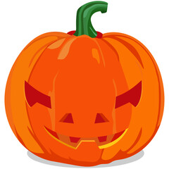 Halloween pumpkin with candies. Cartoon sweets pumpkin basket, lollipops, jelly treats and candy cane vector illustration. Pumpkin trick or treat bag. Halloween pumpkin, lollipop and candy