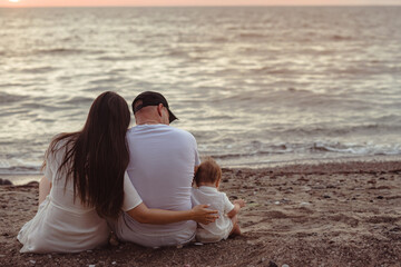 Fototapeta premium couple on the beach