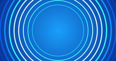 Obraz premium High-quality stock illustration of infinite circles blinking flashing creative background for professional meeting space, multipurpose hall, workshop, seminar, staff, team, etc. Simple loopable bg.