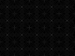 seamless black and white pattern