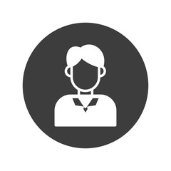 Obraz premium Young boy Vector Icon