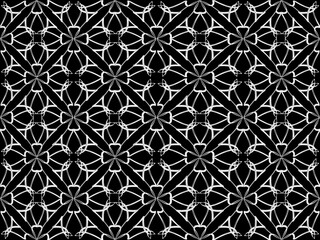 black and white seamless pattern