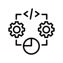 Coding preferences Vector Icon

