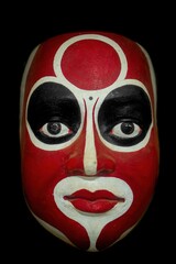 Theyyam face pattern.