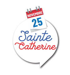 panneau 25 novembre - sainte catherine