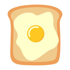 Breakfast Toast Illustration