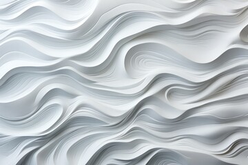 Obraz premium Abstract Painting with white color. Generate with ai