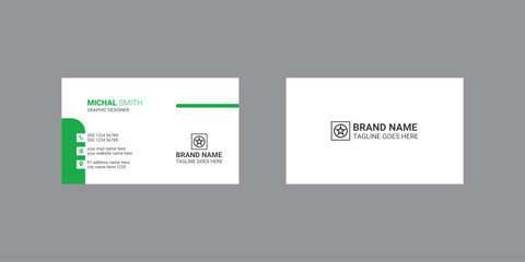 Business card design template for your business or personal use