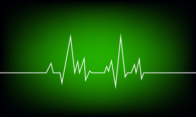 heartbeat diogram background design