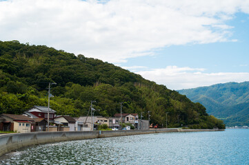 Fototapeta na wymiar 小豆島から見る瀬戸内海