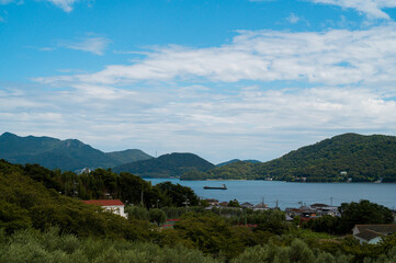 小豆島から見る瀬戸内海