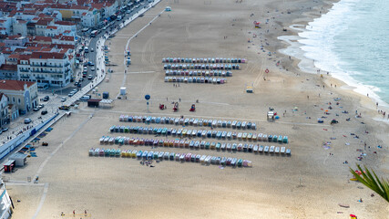 Nazaré Portugal beach ocean sea sand