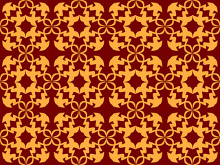 seamless pattern with flowers