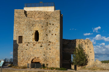 Castillo de los Padilla en el municipio de Calatañazor, España