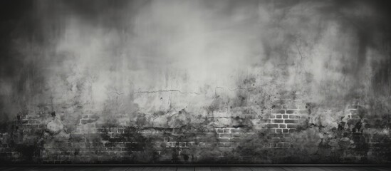 Black and white background image of a wall with an effect on tones