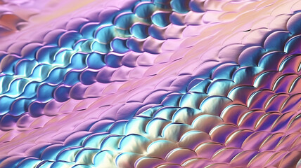 Holographic leather texture, Generative AI