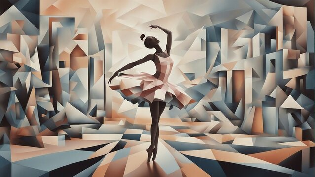Cubist Ballerina 