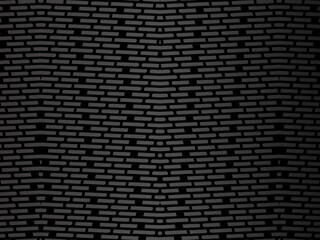 Black metal texture steel background. Perforated metal sheet.