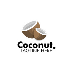 COCONUT LOGO DESIGN FOR BEVERAGE COMPANIES