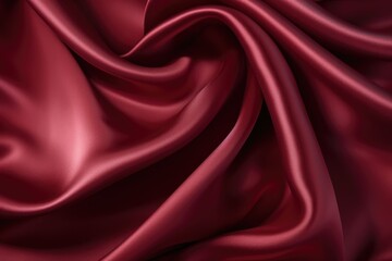 Marsala soft silk fabric