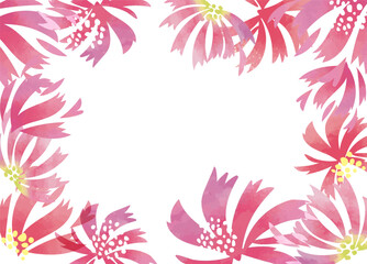 コスモスの花模様