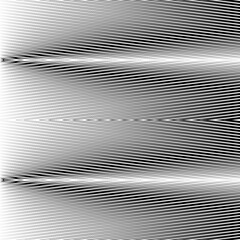 Black diagonal sharp lines abstract background. Surface pattern design with linear ornament. Stripes motif. Image with slanted rays. Digital paper with zigzag. Chevrons image. Vector optical art.
