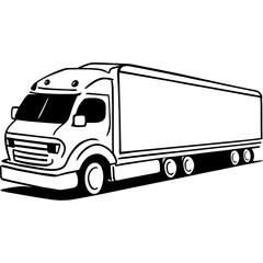 Lorry Or Truck Illustration
