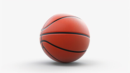 Fototapeta premium basketball isolated on white background