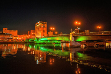 釧路市の夜景