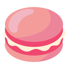 dessert sweet macaroon icon