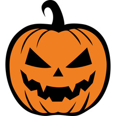 Halloween Pumpkin Illustration