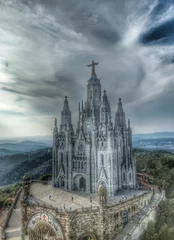 Meubelstickers Tibidabo Cathedral  © Photographer