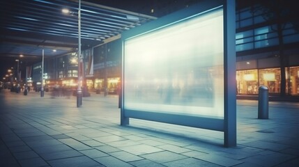Empty Signboard: Prime Real Estate for Advertisements in Public Areas. Generative ai