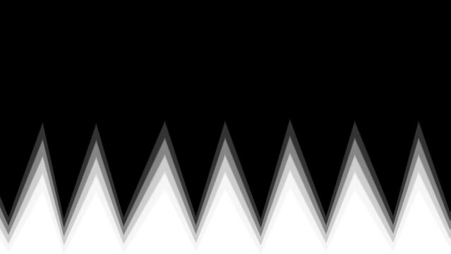 four transition video effects for your media content smooth cut. Black and white shapes and lines solids