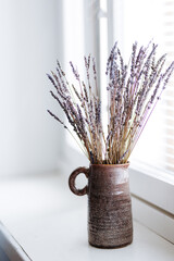 Lavender in the window