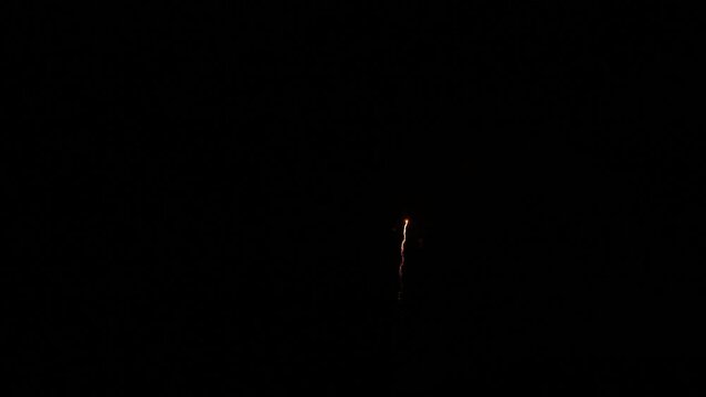 尺玉の打ち上げ花火（音声あり）