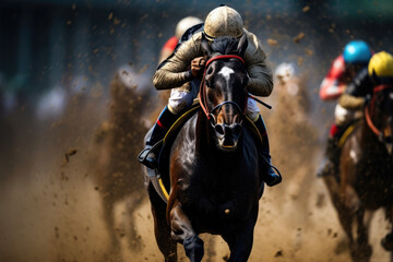 Pursuit of Glory: Action-Packed Horse Racing Moments