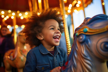 Magical Moments: Child's Carousel Delight