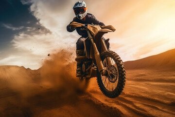 Off the Beaten Path: Rider Tackling Off-Road Challenges