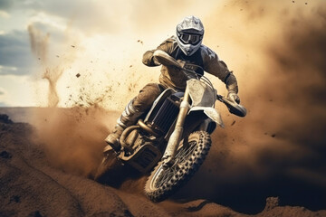Off-Road Warriors: Motorcycle Racing on Rugged Terrain