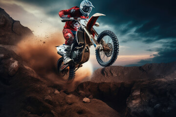 Adrenaline Rush: Off-Roading with a Cross Motorcycle
