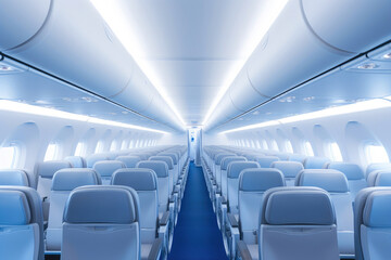 Airplane Cabin Bliss: Welcoming Lighting and Comfort