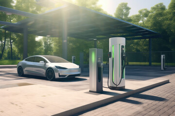 Powering Progress: Electric Car Chargers Along City Streets