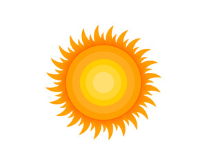 Sunshine cartoon vector illustration