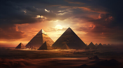 
Pirâmides de Gizé, Egito