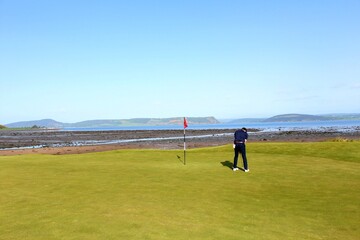 activity, background, beautiful, castle stuart, club, course, destination, driver, fairway, fun, golf, golfer, golfing, gorse, grass, green, highlands, hole, holiday, inverness, landscape, leisure, li