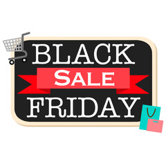 Black Friday sale logo