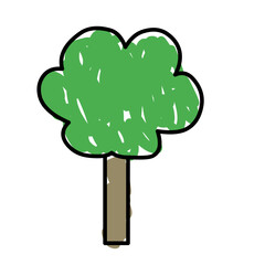 tree drawn by children