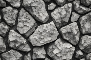 gray stones background. Stone wall texture background.