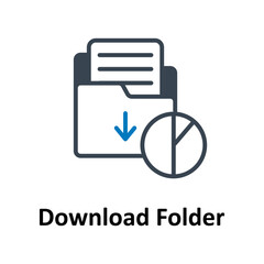 Download folder Vector Icon

